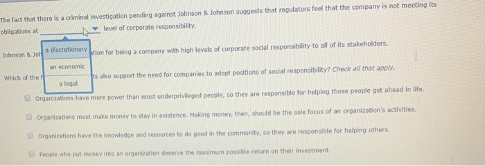 Answer ABC with the drop down optioms and the