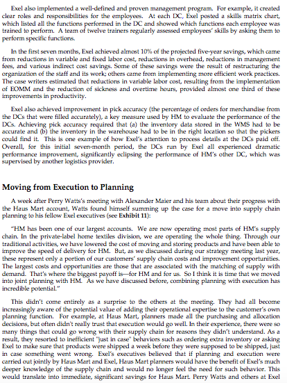 sketch graphically the supply chain described in