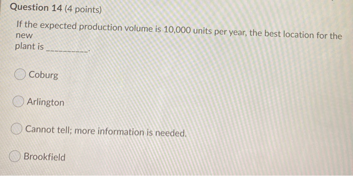 [Chapter 8] Location Strategy A manufacturing