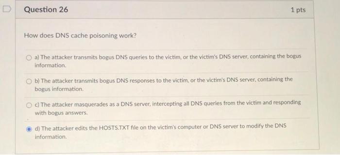 Question 27 1 pts How have DDOS attacks affected