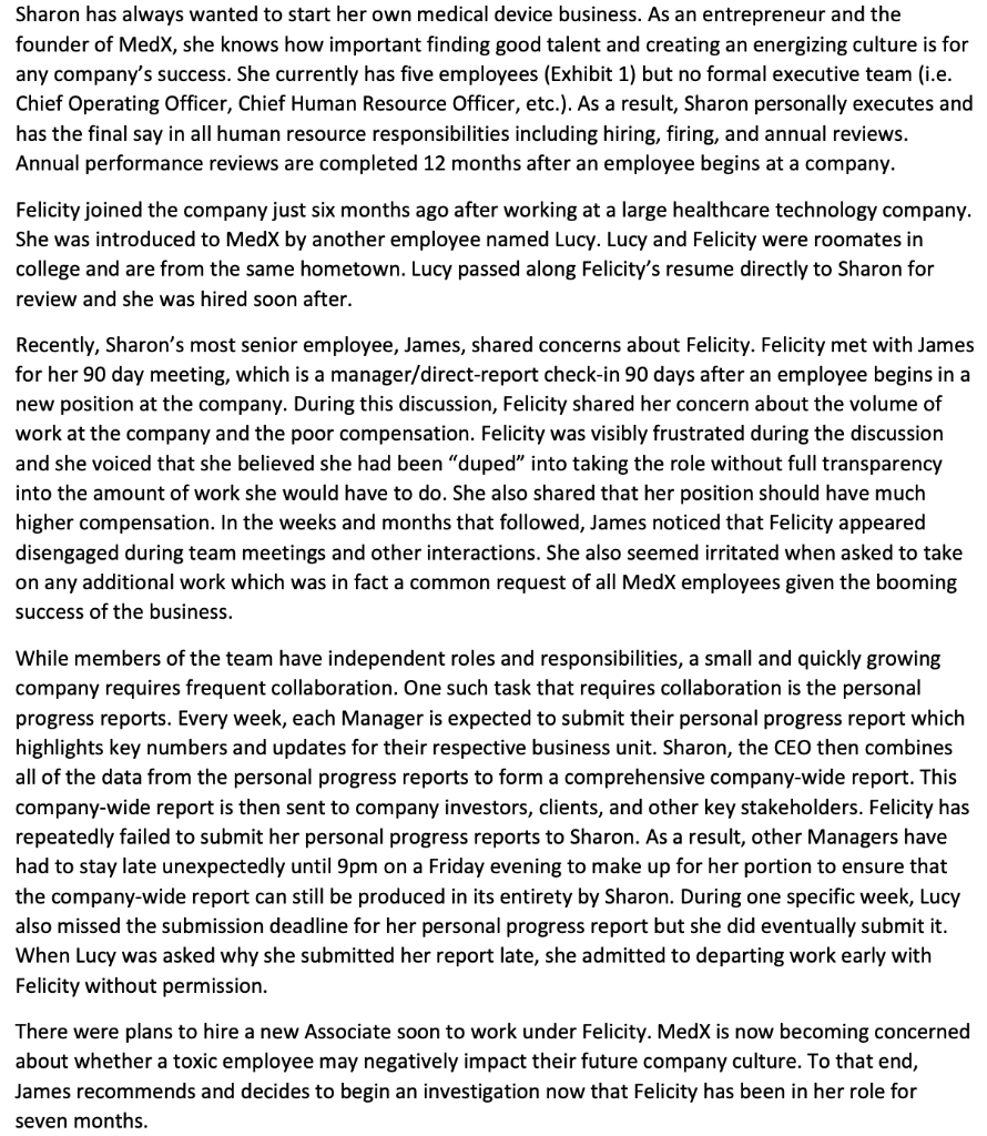 Caselette 3: If relevant data is collected, this