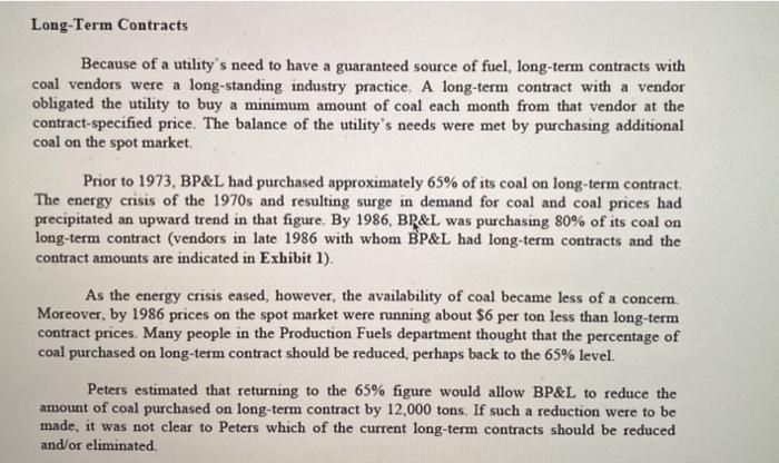 i need help adressing the issues of long term