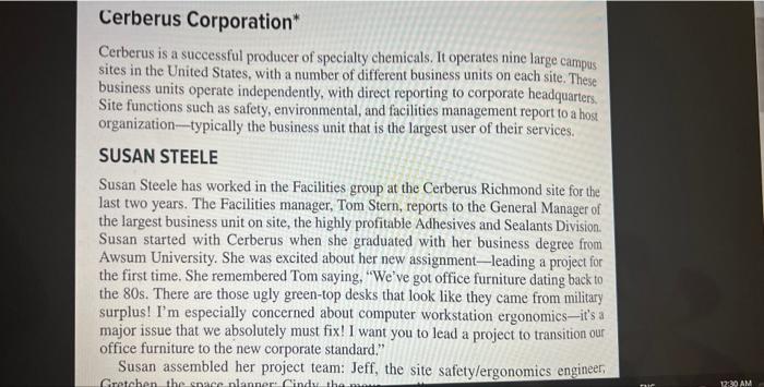 case study 1-if you are sussan, what would you