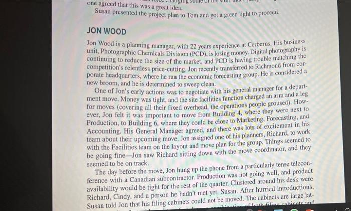 case study 1-if you are sussan, what would you