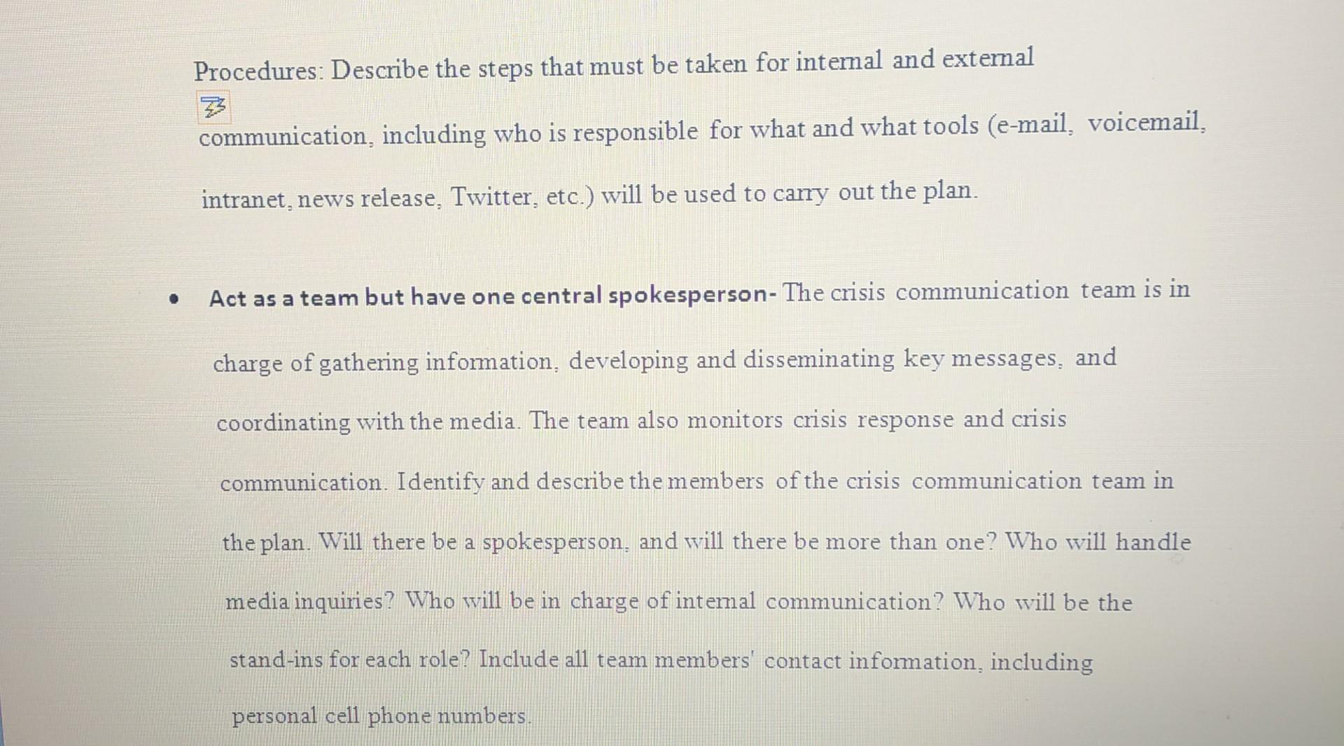 please use the strategies that i provided. 1.have