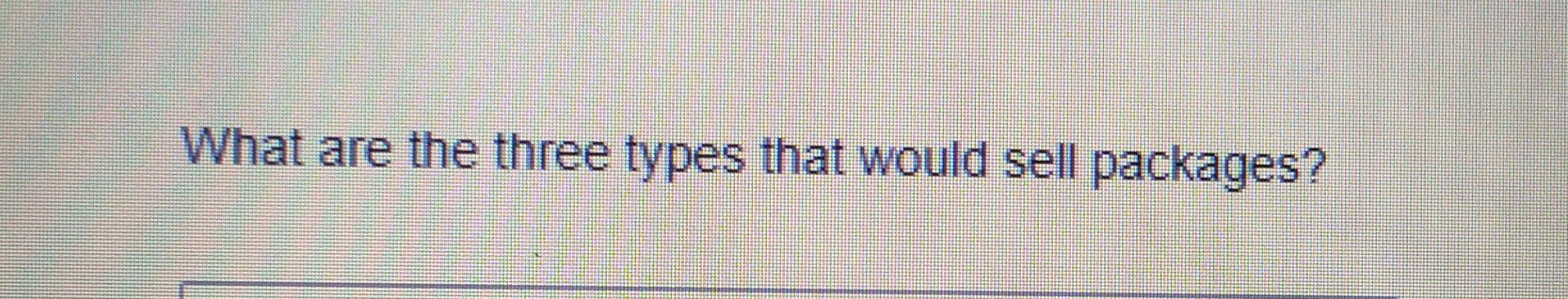 What's the major difference between a tour and a