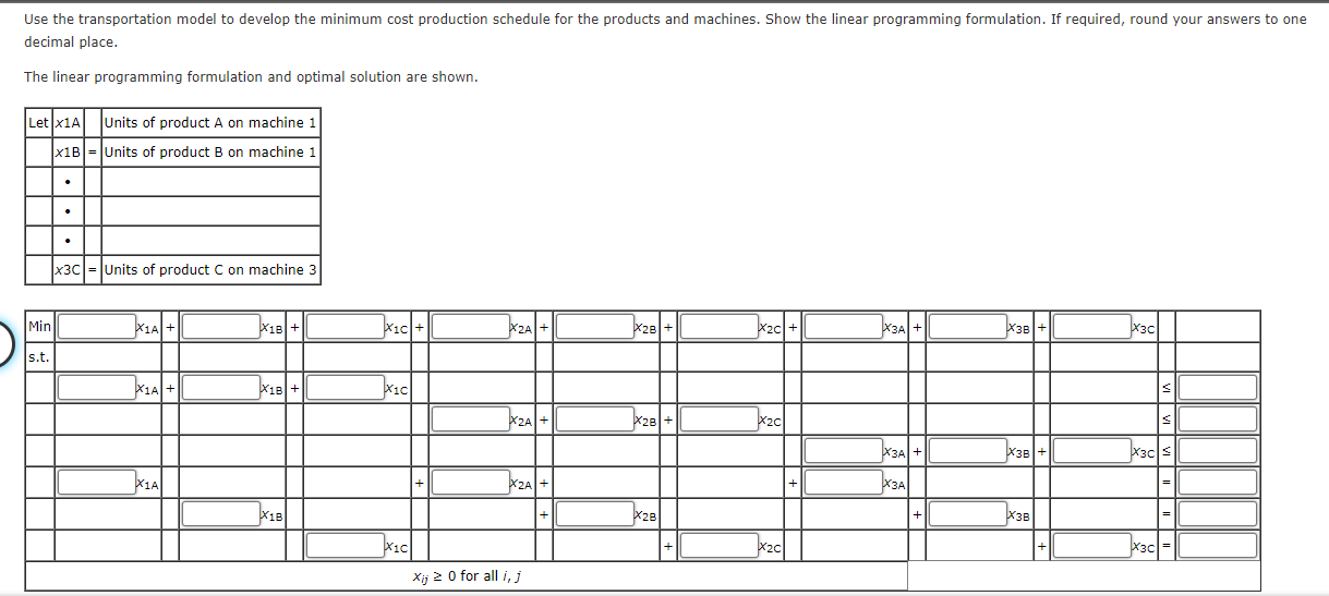 Problem 10-09 (Algorithmic) The Ace Manufacturing