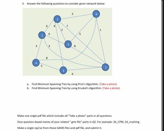 3. Answer the following questions to consider