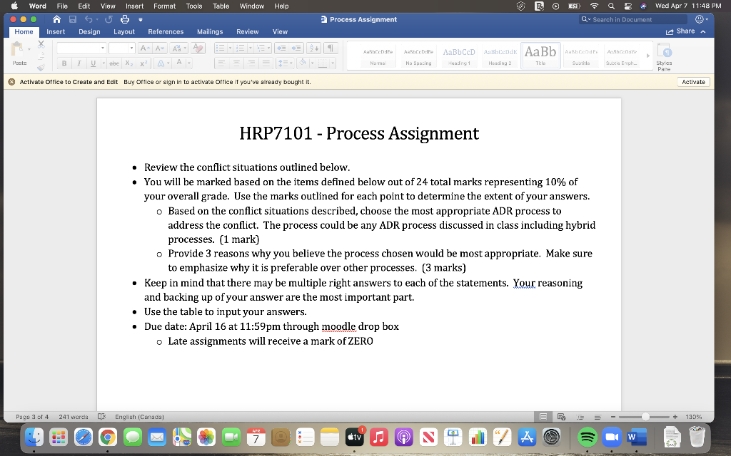 Word File Edit Insert Format Tools Table Window