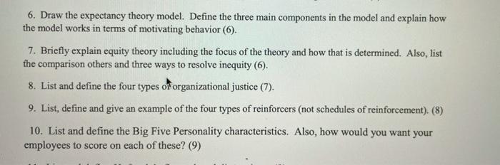 could you please answer 6,7,8,9,10 please 6. Draw