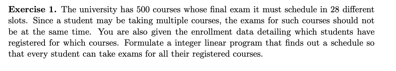 Please provide the whole integer program(IP)