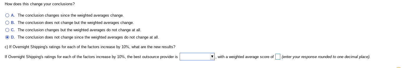 Fernando Garza's firm wishes to use factor rating