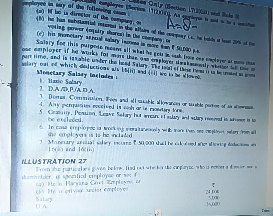 jj employee in Only Bection 1762X) and Rale aj