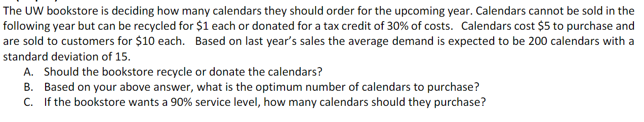 Clearly state your defined variables and
