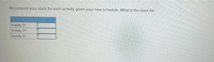 CX-5 (Static) Given the network plan that...