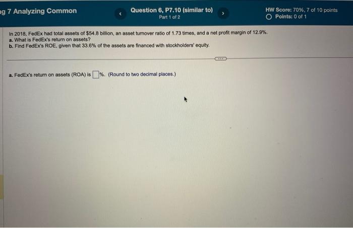 In 2018, FedEx had total assets of $54.8 billion,