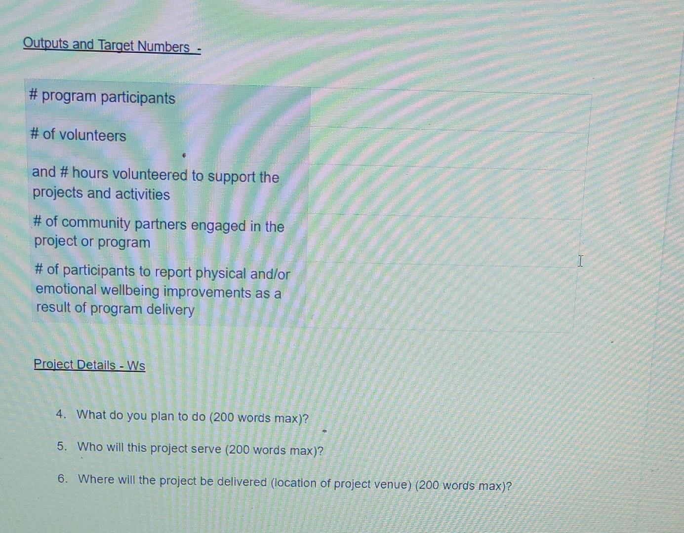 Advance Brampton Funding Project Proposal You and