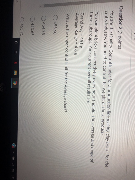 Question 1 (1 point) Which of the Basic Quality