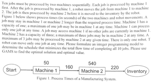 PLEASE HELP!!!!! INDUSTRIAL ENGINEERING Ten jobs