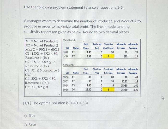 Use the following problem statement to answer