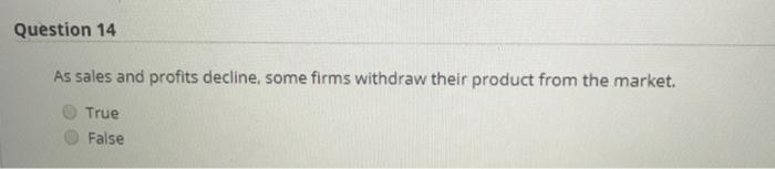 Question 10 New product development process