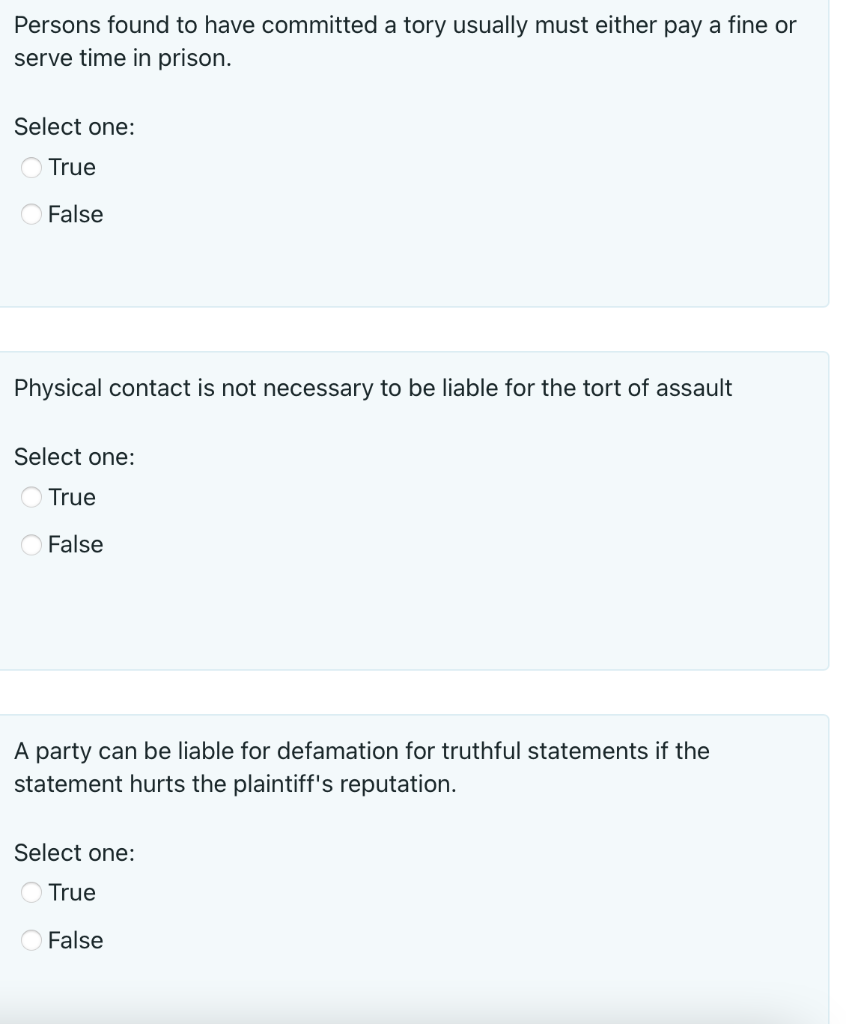 PLEASE ANSWER ALL Persons found to have committed