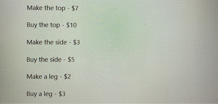 please provide an excel sheet and solver on how