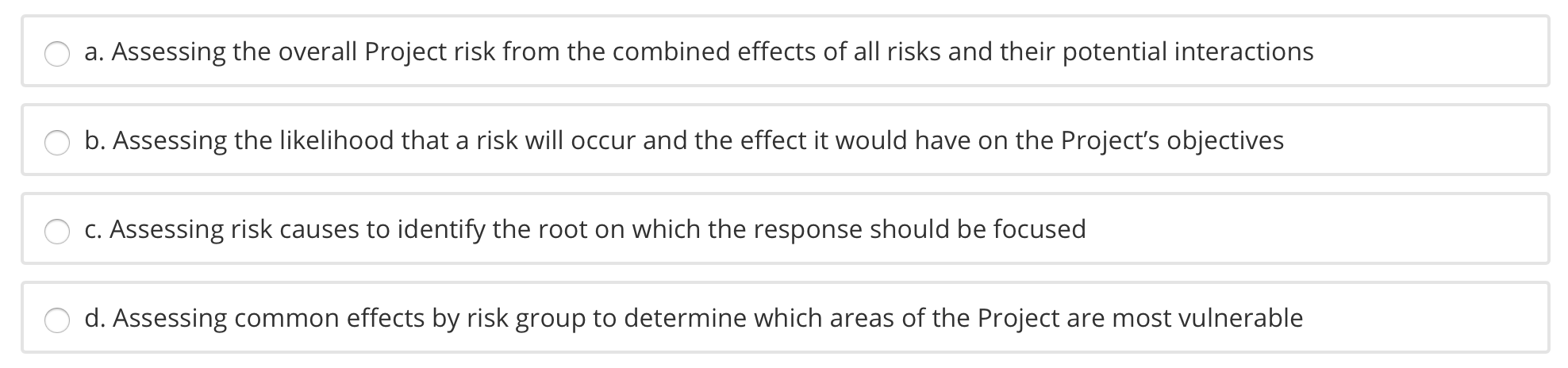 1-In a development project, the technical manager