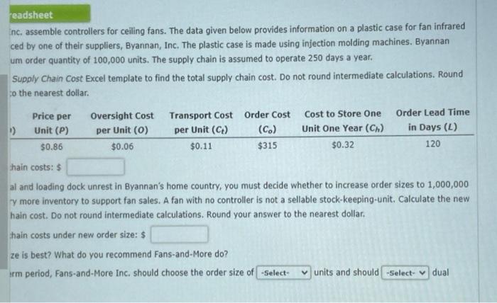 It's one question. Spreadsheet Fans-and-More,