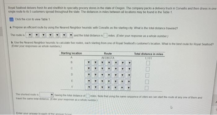 Royal Seafood delivers fresh fin and shellfish to