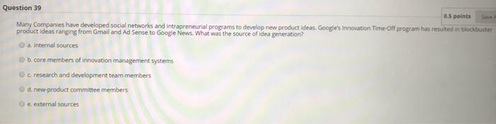 Question 12 There are two product pricing