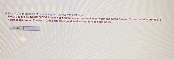 please !! The following represents a project that