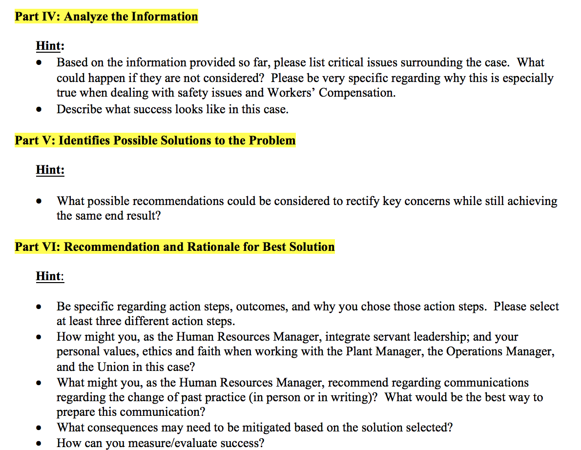 Please answer the highlighted parts - you can do