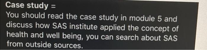 these are the case study slides