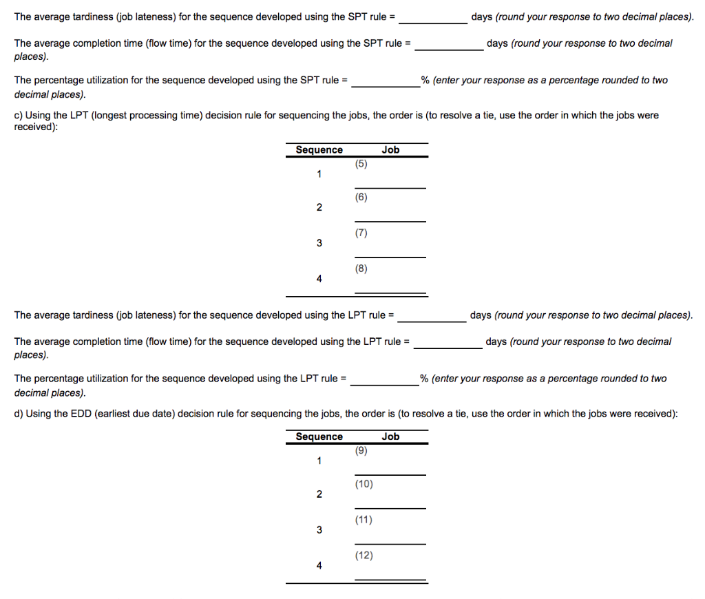 Using the FCFS (first come, first served)