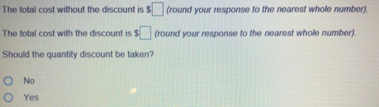 10. Given the following data on a hardware item