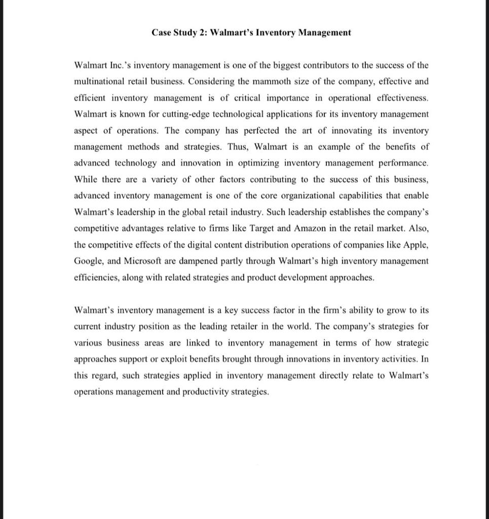 Based on the case study above, define