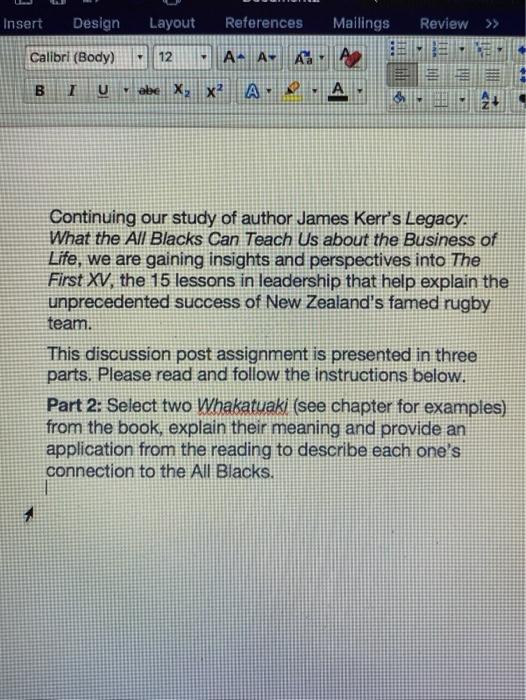 Insert Design Layout References Mailings Review