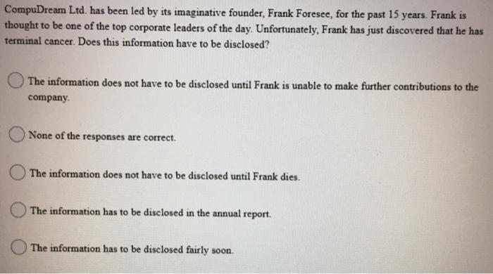 Rose, a financial advisor, recommended that a