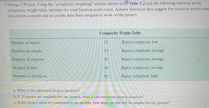 7. Omega 2 Project. Using the "complexity