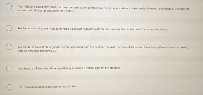 business law SB (Poker dealer) Roland and Parna