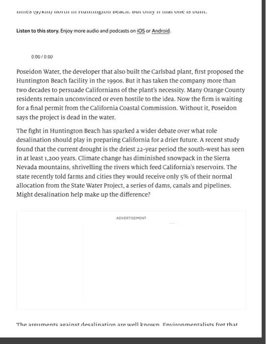 read this article and create a one page summary