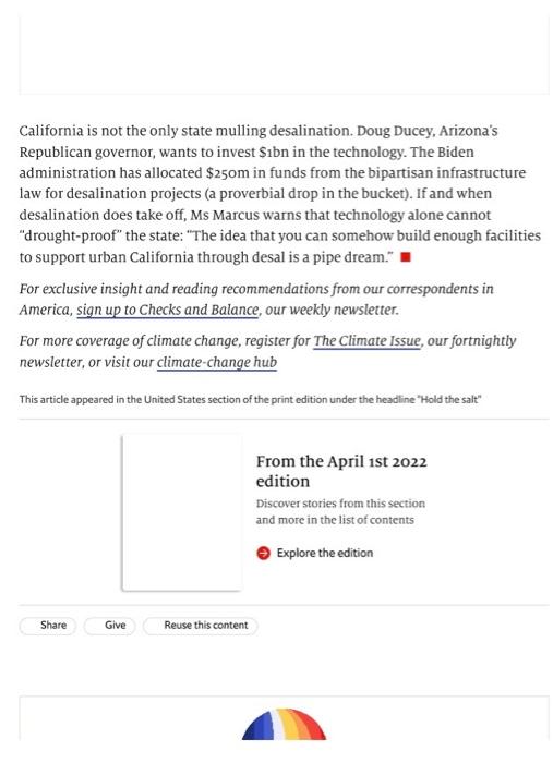 read this article and create a one page summary