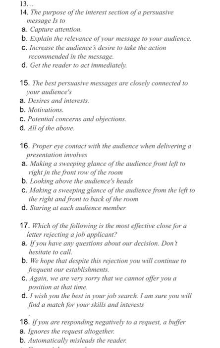 please someone provide me correct options for