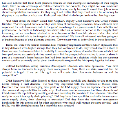 Enlist different inter firm coordination issues