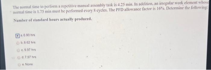 please can you solve this question The normal