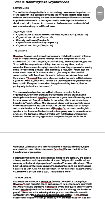 ORGANIZATIONAL BEHAVIOUR (OBEO) ASSIGNMENT