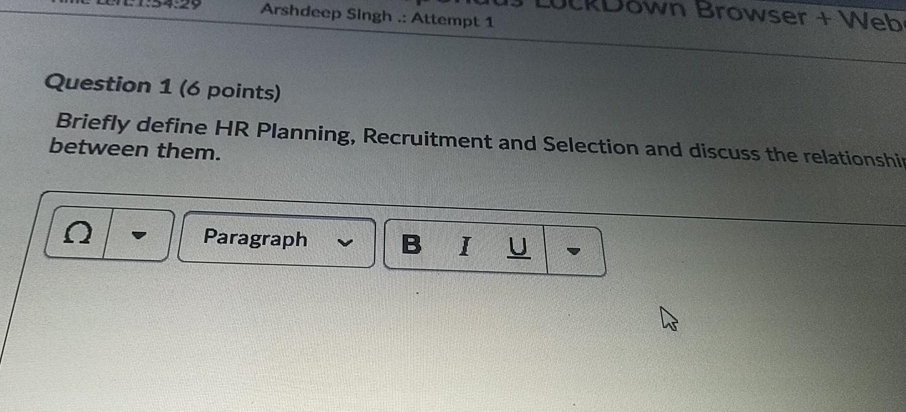 Arshdeep Singh .. Attempt 1 wn Browser + Web