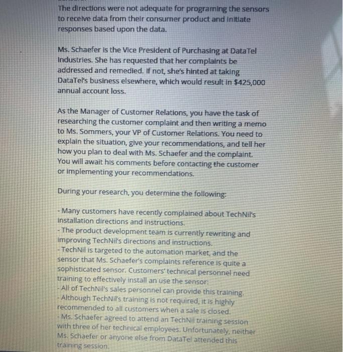 Discussion Board #1 - Memo Assignment For this