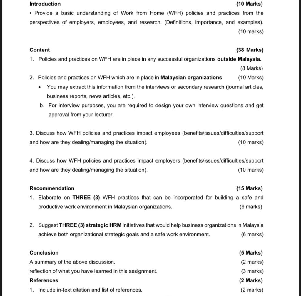 Introduction (10 Marks) Provide a basic